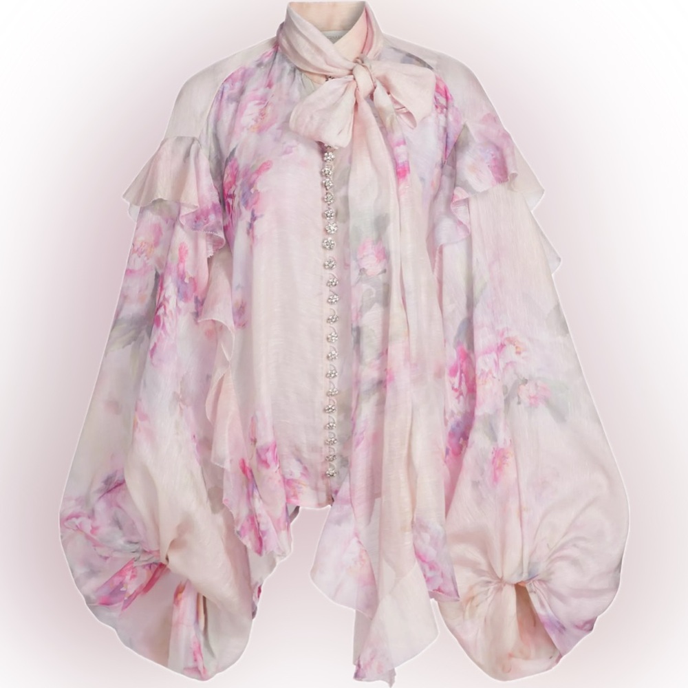 Zimmermann blouse and skirt size medium size 1 - Picture 2 of 8